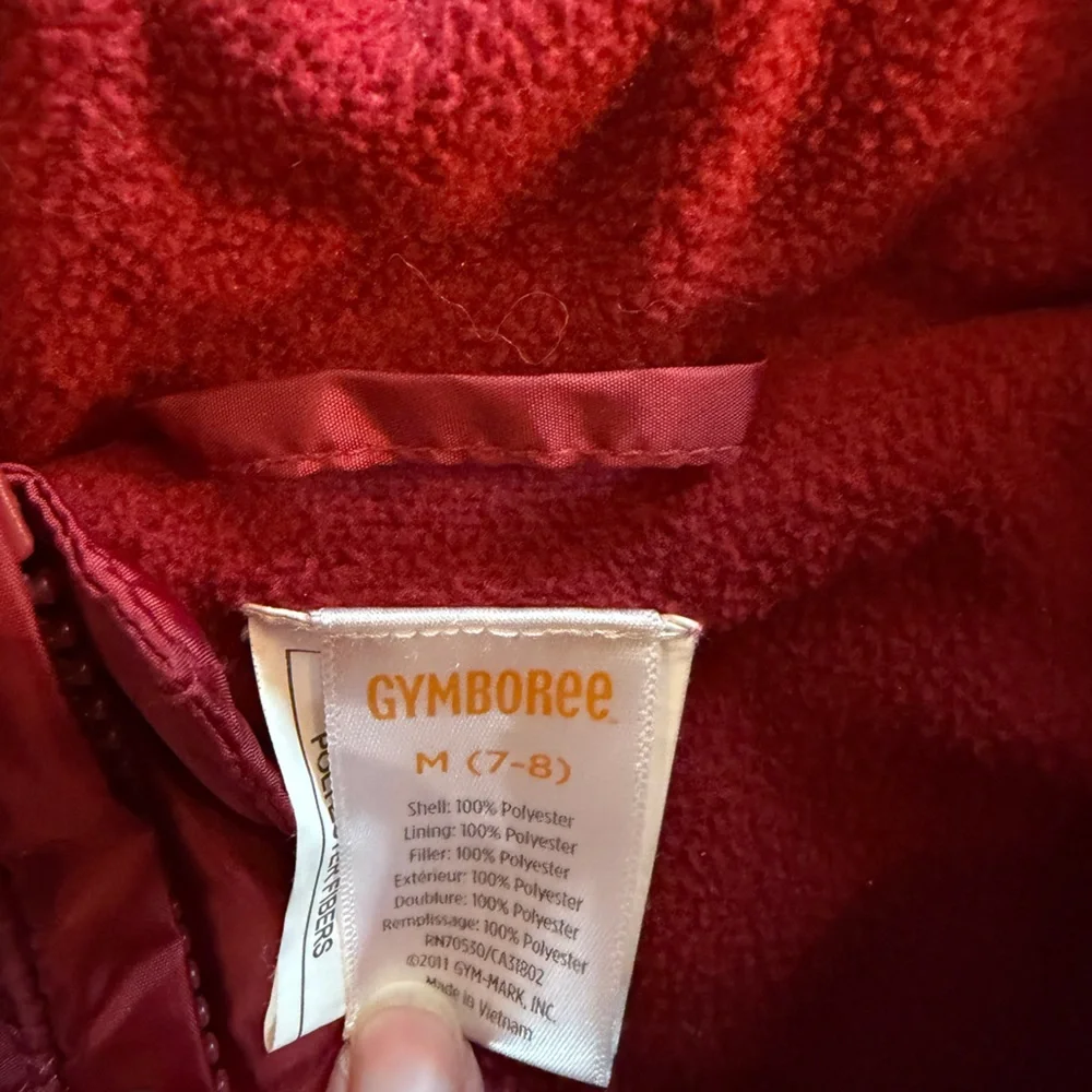 Gymboree youth vest size 7-8